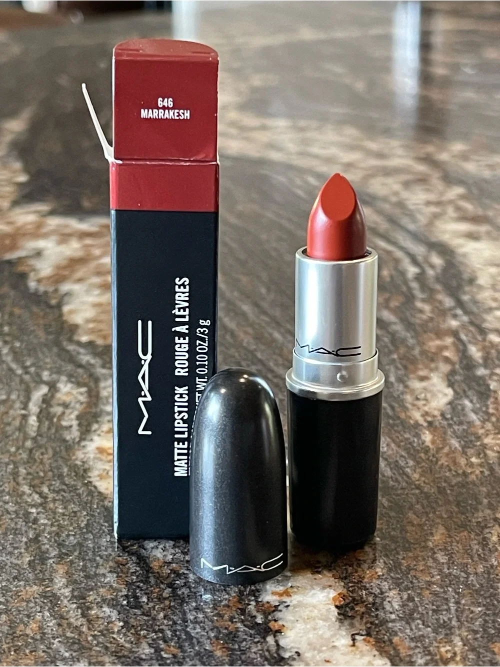 MAC Cosmetics Matte Lipstick - Marrakesh 646 (Red)